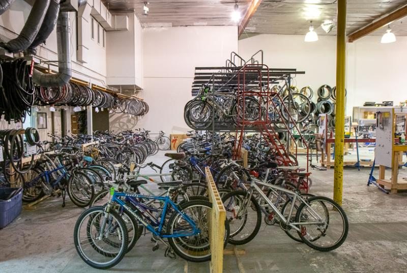 We sell a few of our bicycles to help fund our refurbishing work of the hundreds of bikes we donate.